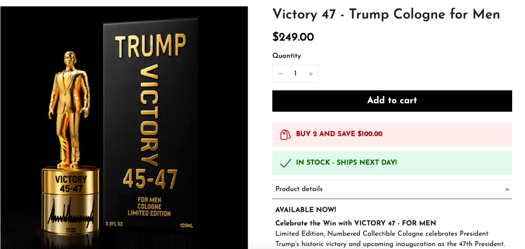 一周资讯:特朗普推出自有品牌香水Trump;悦诗风吟回应闭店;植物医生冲刺主板IPO... | 美妆风向标